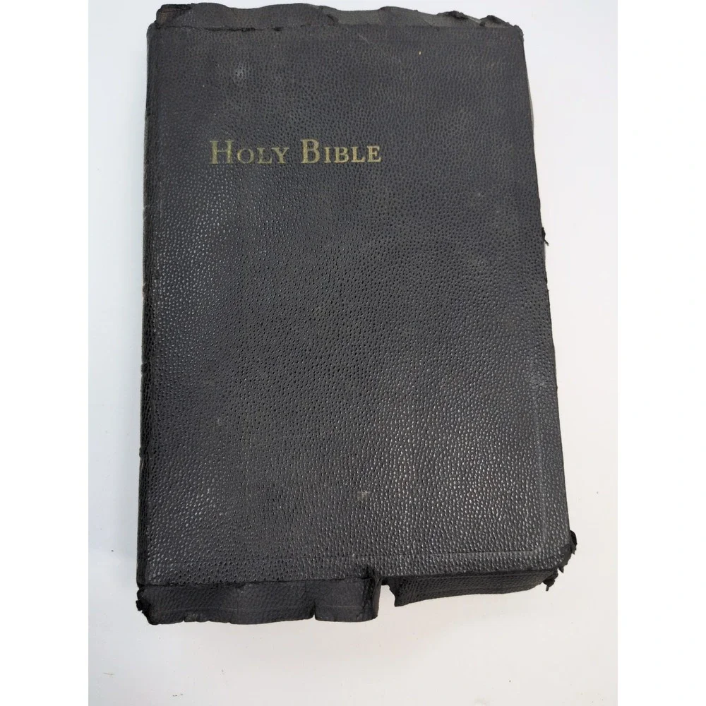 VNTG LOT 2 NEED TLC🚨Holy Bible KJV World Publishing Co. Illustrated -NO WRITING